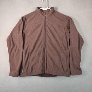Patagonia Synchilla Fleece Jacket Womens Large Full Zip Brown Outdoor 25342FS
